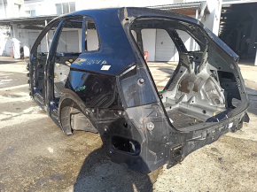 Quarter wing rear left Audi Q5 80A 18-24 on the body, black, butt