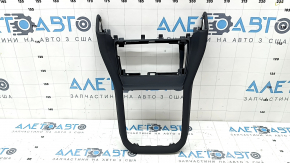 Subaru Forester 25-26 armrest, black, blue stitching