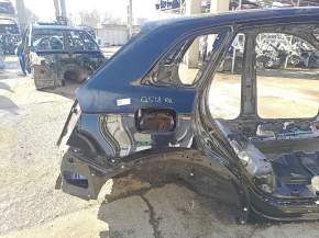 Quarter wing rear right Audi Q5 80A 18-24 on the body, black