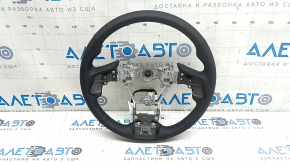 Subaru Forester 25-26 black leather heated steering wheel