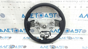 Subaru Forester 25-26 black leather heated steering wheel