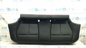 Rear seat cushion BMW 3 F30 16-18 black leather with red stitching, Sport