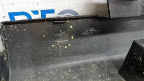 Right threshold Ford Fusion mk5 13-20 graphite, with seals, scratches, cracks, broken mount, crack in mount