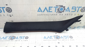 Upper left front pillar trim for BMW 3 F30 12-18, black, scratches