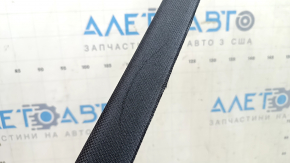 Upper left front pillar trim for BMW 3 F30 12-18, black, scratches