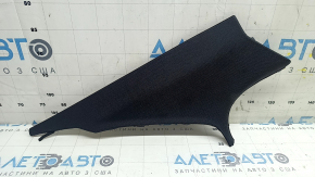 Left rear pillar trim for BMW 3 F30 12-18, black, scratches