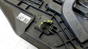 The Subaru Forester 25-26 trunk lid trim is broken, cracks, scratches, broken fasteners, a fragment is missing