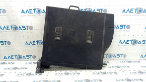 Subaru Forester 25-26 black leather, perforated, blue stitching, with armrest, heated, wrinkled, needs cleaning.