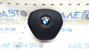 Black steering wheel airbag for the driver's side of the BMW 3 Series F30 17-18 Sport
