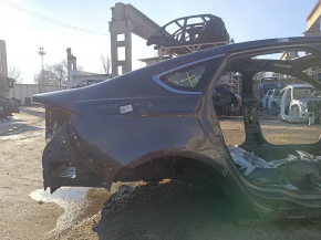 Quarter wing rear right Ford Fusion mk5 13-20 graphite on the body, dented, bumps
