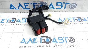 Subaru Forester 25-26 passenger seat belt latch, black, with wire