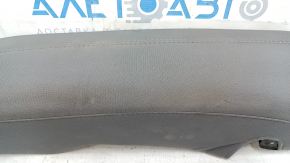Left rear seat side panel for Hyundai Sonata 11-15, gray fabric, cleanable