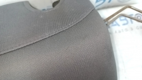 Right rear seat side panel for Hyundai Sonata 11-15, gray fabric, worn