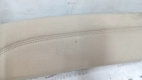 Left rear seat side trim for Hyundai Sonata 15-17, beige fabric, dry-cleanable