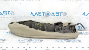 Left rear seat side trim for Hyundai Sonata 15-17, beige fabric, dry-cleanable