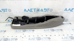 Right rear seat side trim for Hyundai Sonata 15-17, gray fabric