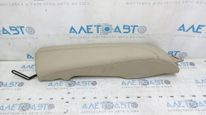 Right rear seat side trim for Hyundai Sonata 15-17, beige leather, ready to clean