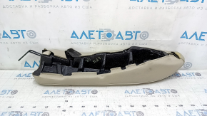 Right rear seat side trim for Hyundai Sonata 15-17, beige leather, ready to clean