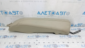 Left rear seat side trim for Hyundai Sonata 15-17, beige leather, ready to clean