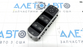 Front left window lift control for Mercedes X247 GLB 20-26 black with automatic folding mirrors