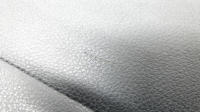BMW 3 F30 12-18 driver's seat backrest trim, black leather with red stitching, Sport, heated, scratched
