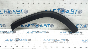 Rear left fender arch trim for Mercedes X247 GLB 20-26, black structure