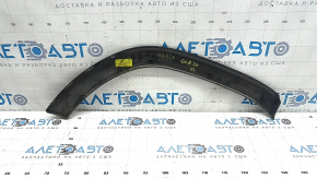Rear left fender arch trim for Mercedes X247 GLB 20-26, black structure