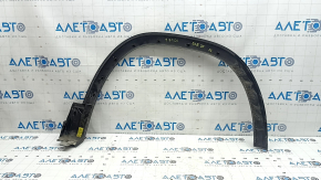 Front left fender arch trim for Mercedes X247 GLB 20-26, black structure, scratches, cracks