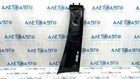 Mercedes X247 GLB 20-26 black center pillar trim, upper left belt