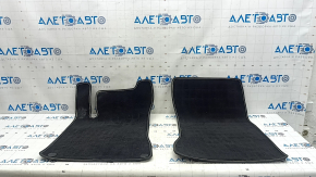 Set of beige fabric floor mats for the Mercedes X247 GLB 20-26