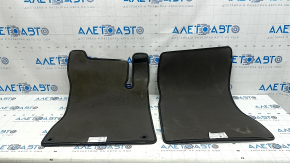 Set of beige fabric floor mats for the Mercedes X247 GLB 20-26