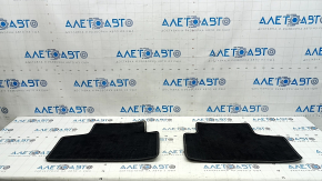 Set of beige fabric floor mats for the Mercedes X247 GLB 20-26
