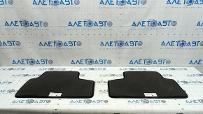 Set of beige fabric floor mats for the Mercedes X247 GLB 20-26