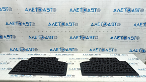 Set of black rubber floor mats for Mercedes X247 GLB 20-26