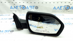 Right side mirror assembly for Ford Explorer 20-8 pin, heated, BSM, backlight, structure