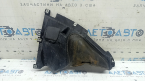 Front left mudguard lower part BMW 3 F30 12-18 tear in fastening, worn