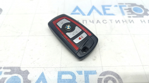 BMW 3 Series F30 12-18 key, 4 buttons, smart key, Sport Line, 434 MHz, worn, bumps