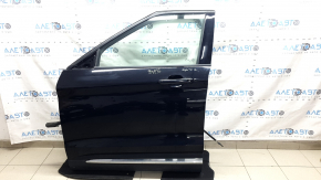 Front left door assembly for Ford Explorer 20-25, black, keyless, laminated glass