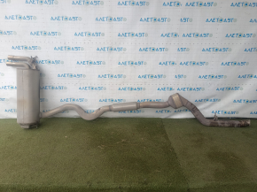 Exhaust line middle section BMW F30 17-18 rwd B46 with barrel, with damper and catalytic converter