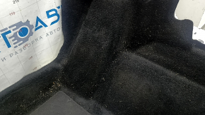 Front left floor covering for Mercedes X247 GLB 20-26, black, for cleaning