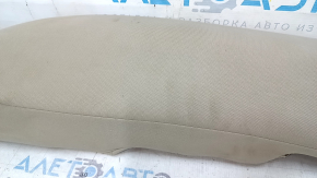 Left side bolster for the 2nd row of seats for Kia Optima 16-18, beige fabric, for cleaning