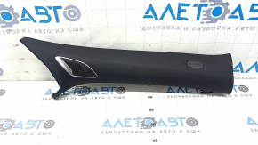 Mercedes X247 GLB 20-26 black front pillar trim, upper right, under the tweeter