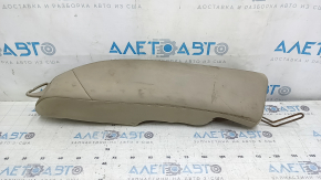 Left rear seat side trim for Kia Optima 11-15 USA, beige leather, rusty fasteners, dry cleanable