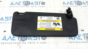 Left visor for Mercedes X247 GLB 20-26 black
