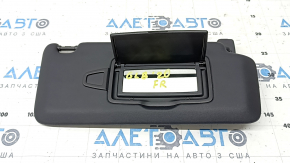 Right visor for Mercedes X247 GLB 20-26 black