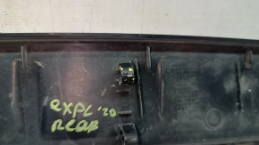 Ford Explorer 20-25 rear bumper upper trim scratches, broken fasteners
