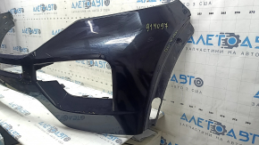 Front bumper, upper part, Ford Explorer 20-25, without parking sensors, black, scratches