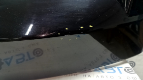 Front bumper, upper part, Ford Explorer 20-25, without parking sensors, black, scratches