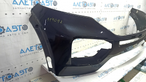 Front bumper, upper part, Ford Explorer 20-25, without parking sensors, black, scratches