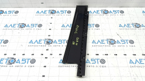 Mercedes X247 GLB 20-26 right rear side door trim, glossy black, polished
